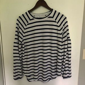 Old Navy navy striped sweater size L